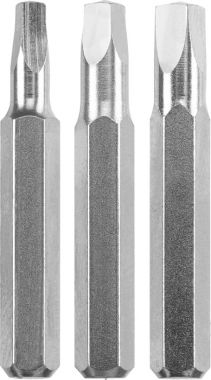 Биты ROBERTSON Micro 28 мм размеры 0,1,2мм- 3шт KWB 128640 ― KWB