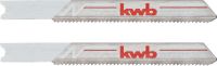 Полотна для электролобзиков по металлу, биметаллические, U118BF (2 шт.) KWB 6212-30