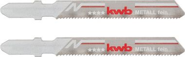Полотна для электролобзиков по металлу, биметаллические, T118BF (2 шт.) KWB 6212-20
