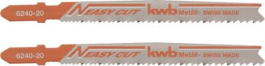 Полотна EASY-CUT для электролобзиков, по металлу, 100 мм  (2 шт.) KWB 6240-20